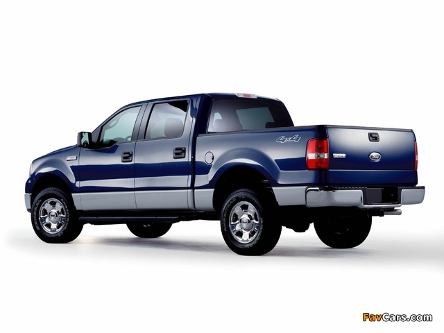 Ford F-150 SuperCrew 2004–05 wallpapers (640 x 480)