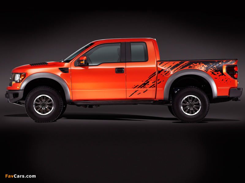 Ford F-150 SVT Raptor SuperCab 2009–12 wallpapers (800 x 600)