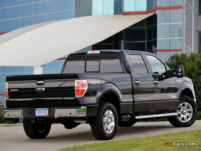 Ford F-150 EcoBoost SuperCrew 2010–12 wallpapers (640 x 480)