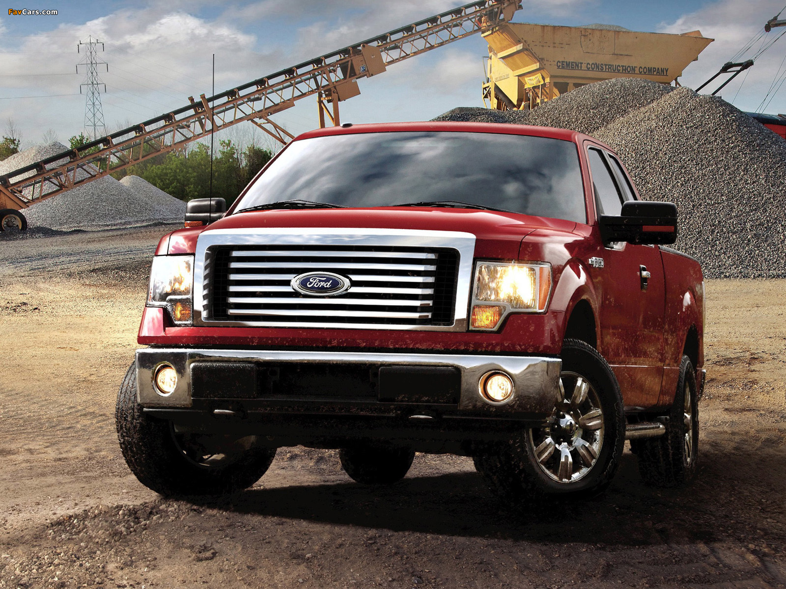 Ford F-150 XLT 2011–12 wallpapers (1600 x 1200)