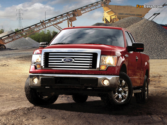 Ford F-150 XLT 2011–12 wallpapers (640 x 480)