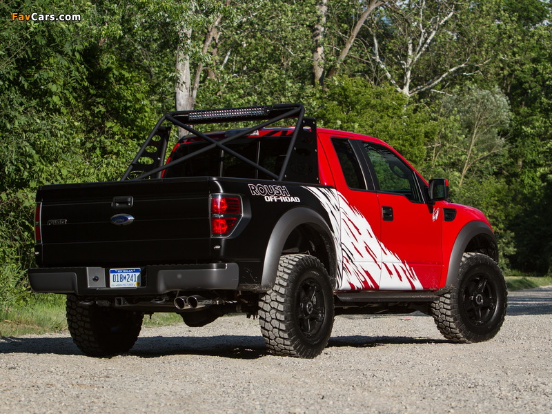 Roush F-150 SVT Raptor by Greg Biffle 2012–13 wallpapers (800 x 600)