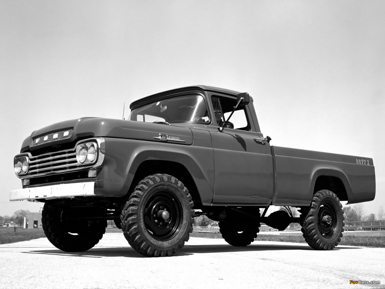 Ford F-250 4x4 1959 images (1280 x 960)