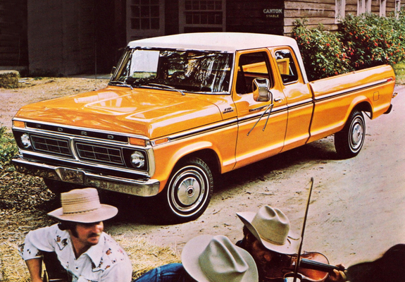 Ford F-250 Ranger Super Cab 1977 wallpapers