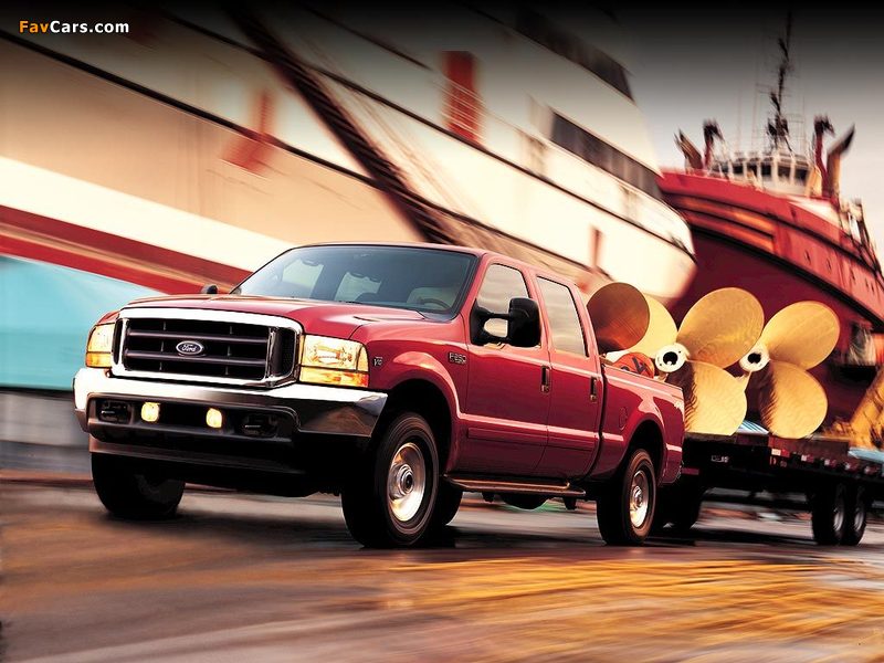 Ford F-250 Super Duty Crew Cab 1999–2004 wallpapers (800 x 600)