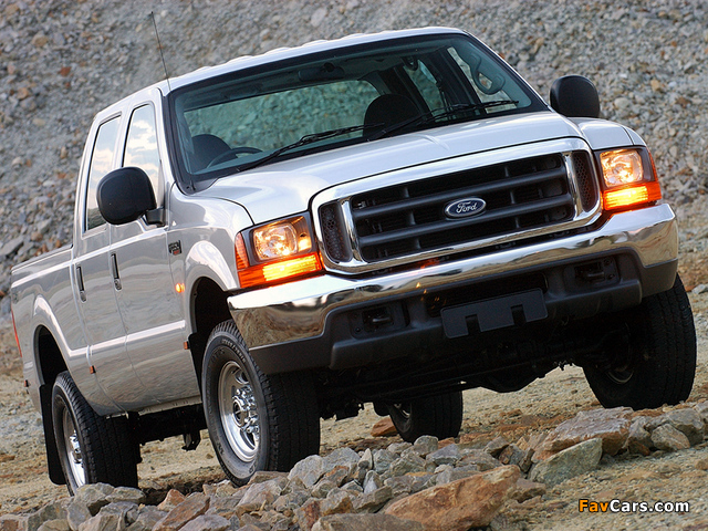 Ford F-250 Double Cab ZA-spec 2005–08 pictures (640 x 480)
