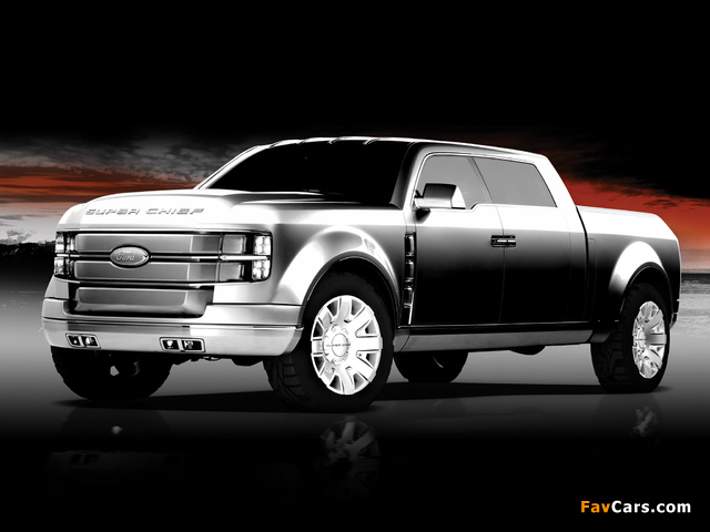 Ford F-250 Super Chief Concept 2006 wallpapers (640 x 480)