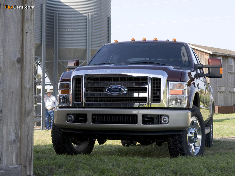 Ford F-250 Super Duty Crew Cab 2007–09 images (800 x 600)