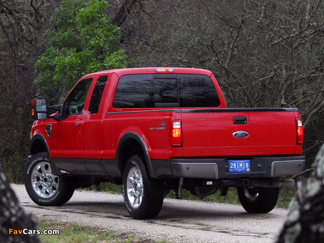 Ford F-250 FX4 2007–10 images (640 x 480)