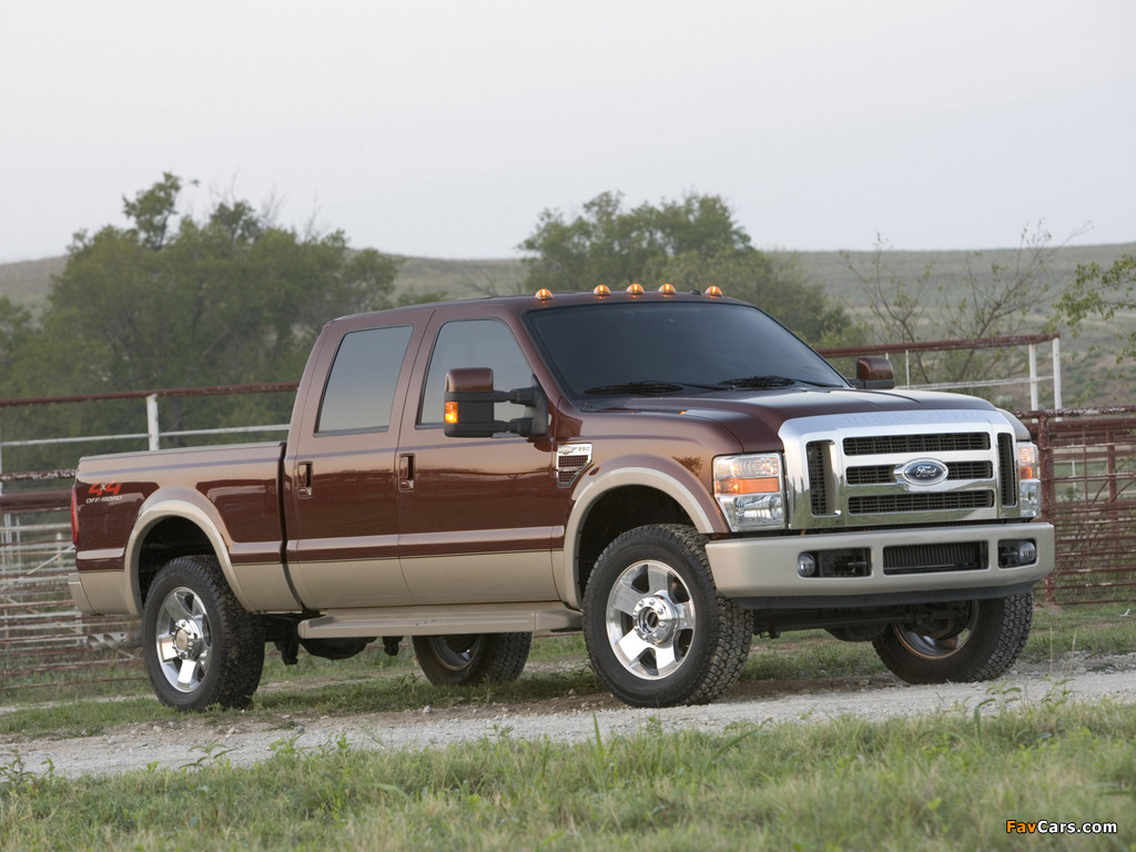 Ford F-250 Super Duty Crew Cab 2007–09 images (1024 x 768)