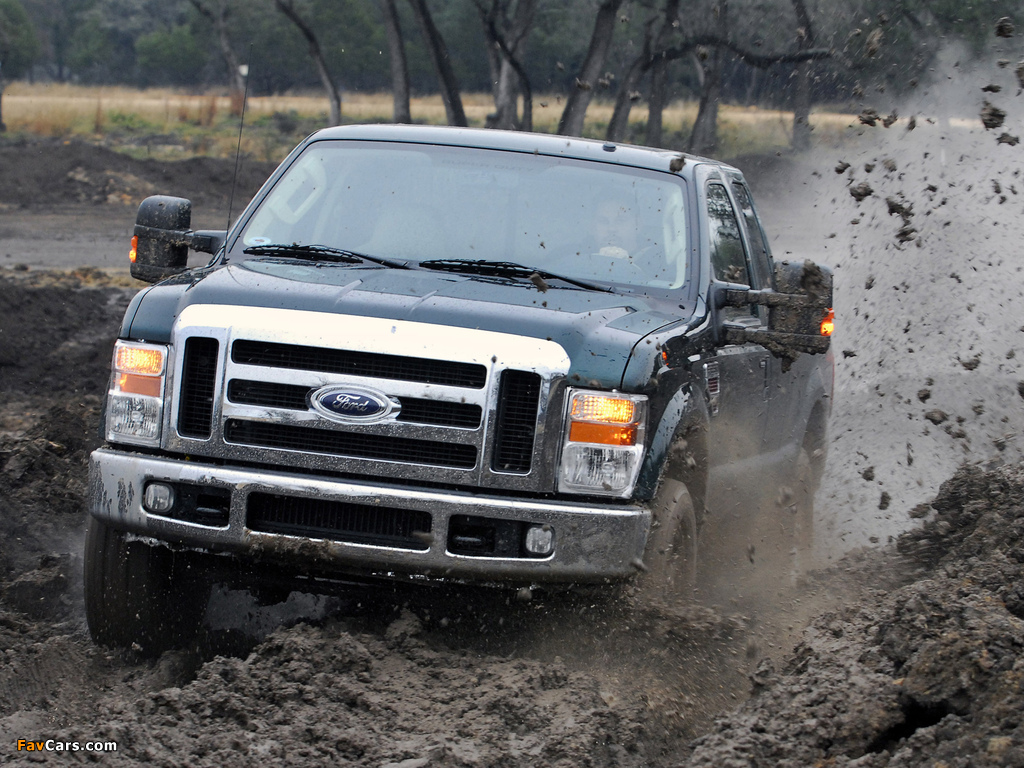 Ford F-250 Super Duty Extended Cab 2007–09 photos (1024 x 768)