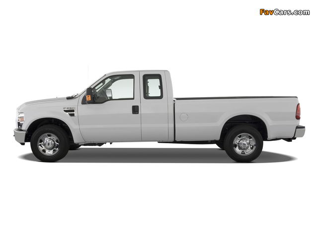 Ford F-250 Super Duty Extended Cab 2007–09 pictures (640 x 480)