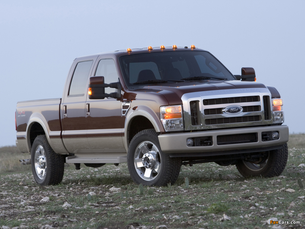 Ford F-250 Super Duty Crew Cab 2007–09 pictures (1024 x 768)