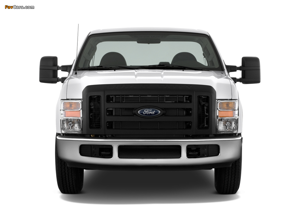 Ford F-250 Super Duty Regular Cab 2007–10 wallpapers (1024 x 768)