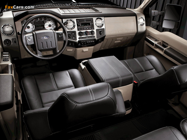 Ford F-250 Super Duty Crew Cab 2007–09 wallpapers (640 x 480)