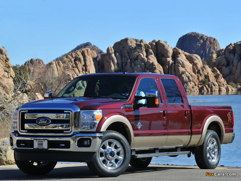 Ford F-250 Super Duty Crew Cab 2009–10 images (800 x 600)
