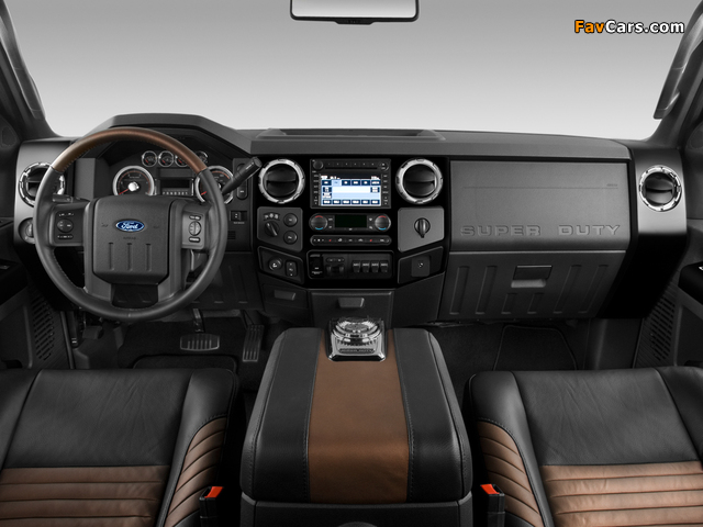 Ford F-250 Super Duty Crew Cab Harley-Davidson 2009 photos (640 x 480)