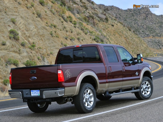 Ford F-250 Super Duty Crew Cab 2009–10 pictures (640 x 480)
