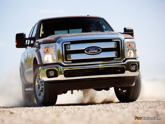 Ford F-250 Super Duty Crew Cab 2009–10 pictures (640 x 480)