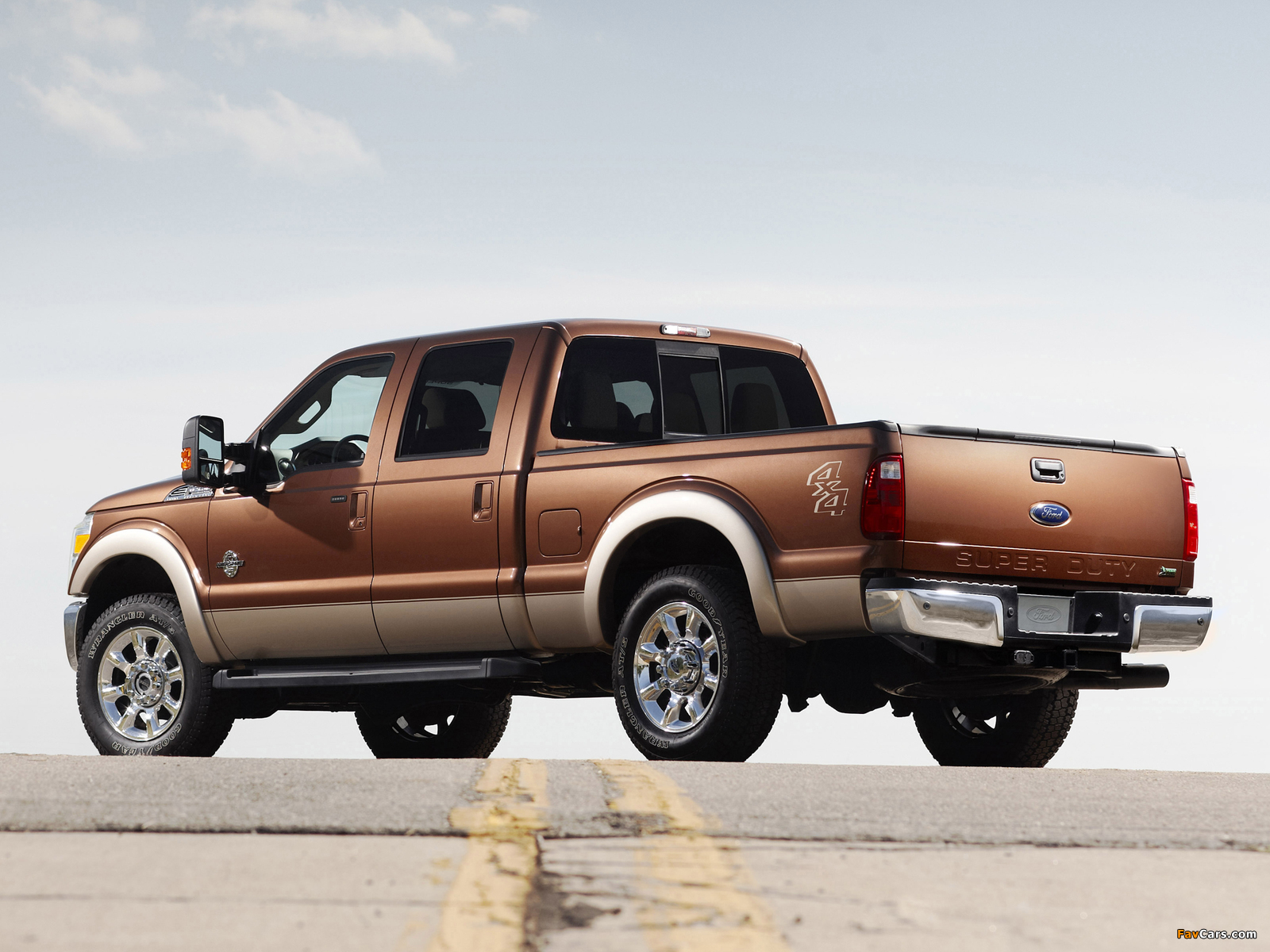 Ford F-250 Super Duty Crew Cab 2009–10 wallpapers (1600 x 1200)