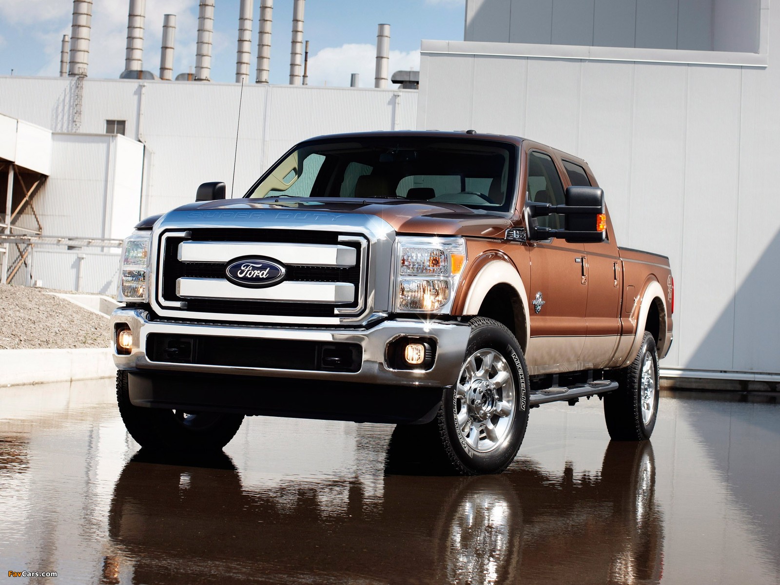 Ford F-250 Super Duty Crew Cab 2009–10 wallpapers (1600 x 1200)