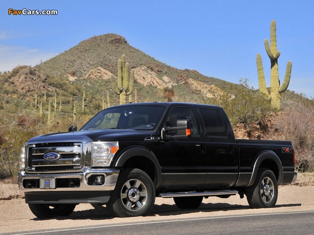 Ford F-250 Super Duty FX4 Crew Cab 2010 images (640 x 480)