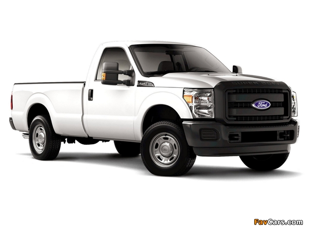 Ford F-250 Super Duty Regular Cab 2010 pictures (640 x 480)