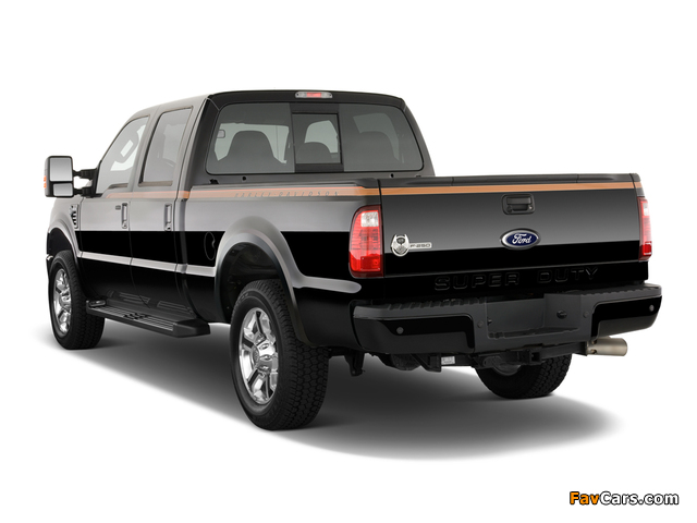 Images of Ford F-250 Super Duty Crew Cab Harley-Davidson 2009 (640 x 480)