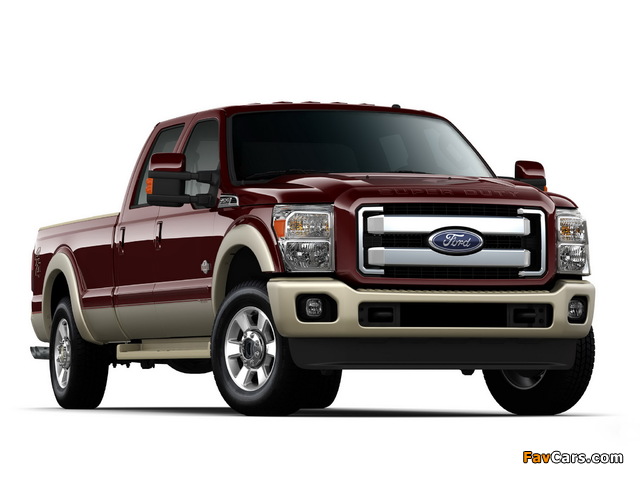 Images of Ford F-250 Super Duty Crew Cab 2009–10 (640 x 480)