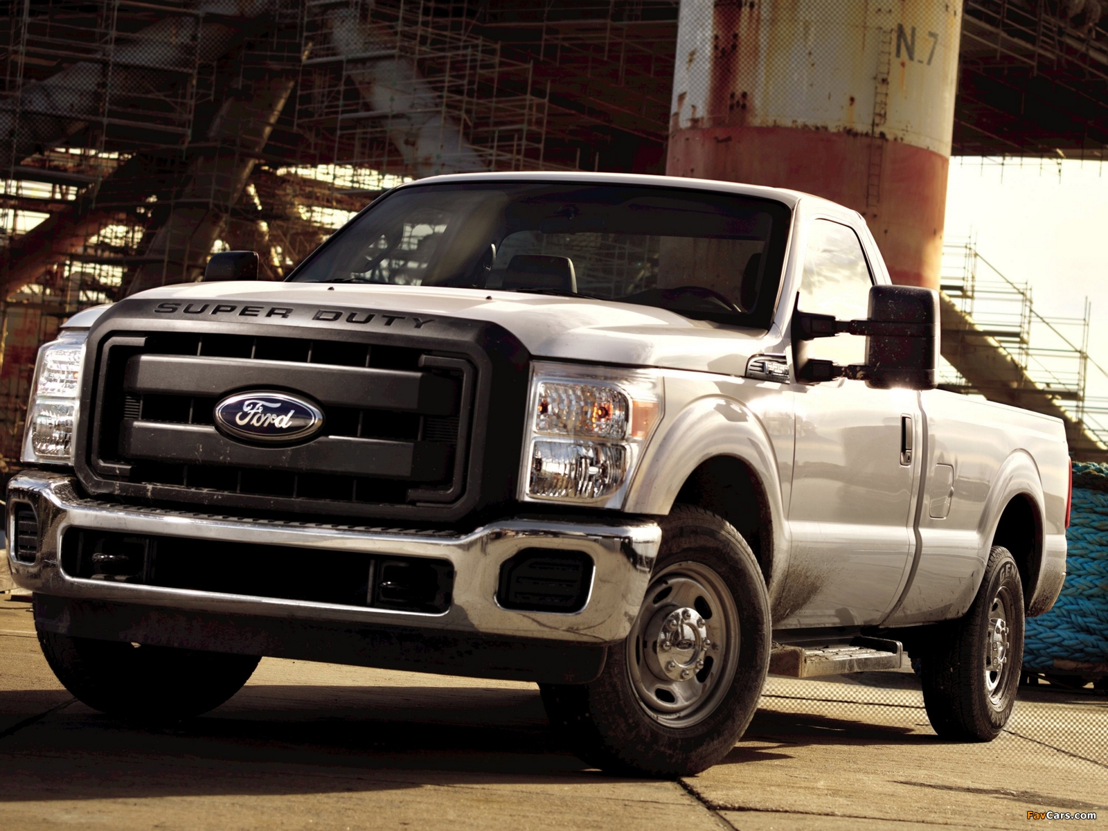 Images of Ford F-250 Super Duty Regular Cab 2010 (1600 x 1200)