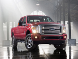 Images of Ford F-250 Super Duty Platinum Crew Cab 2012