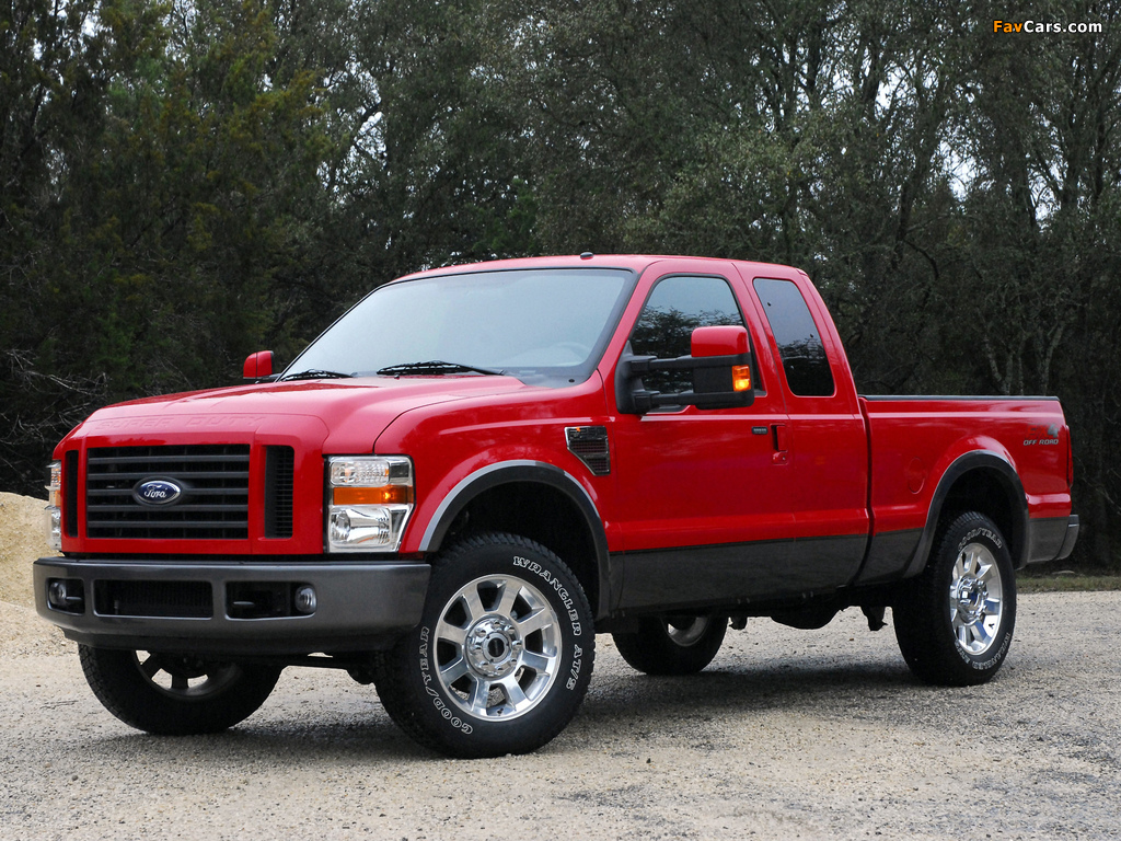 Photos of Ford F-250 FX4 2007–10 (1024 x 768)
