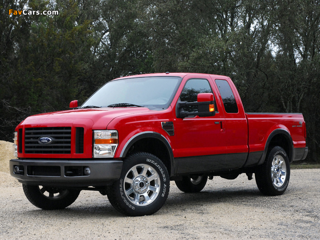 Photos of Ford F-250 FX4 2007–10 (640 x 480)