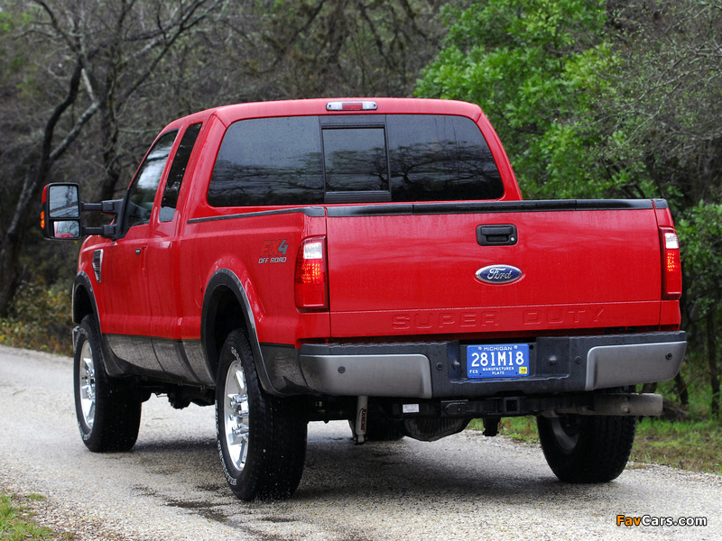 Photos of Ford F-250 FX4 2007–10 (800 x 600)