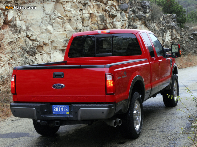 Photos of Ford F-250 FX4 2007–10 (640 x 480)