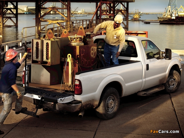 Photos of Ford F-250 Super Duty Regular Cab 2010 (640 x 480)