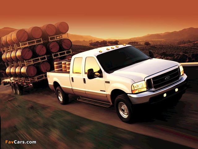 Pictures of Ford F-250 Super Duty Crew Cab 1999–2004 (640 x 480)