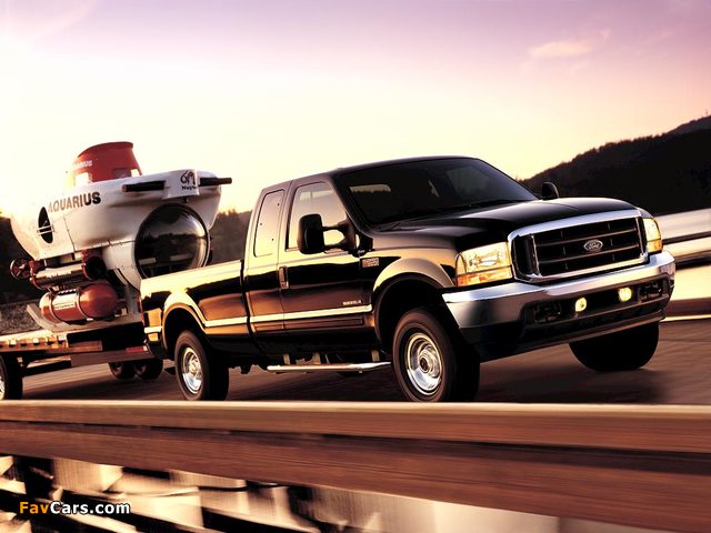 Pictures of Ford F-250 Super Duty Extended Cab 1999–2004 (640 x 480)