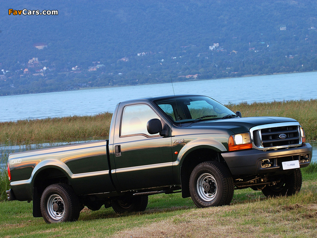 Pictures of Ford F-250 Single Cab ZA-spec 2005–08 (640 x 480)