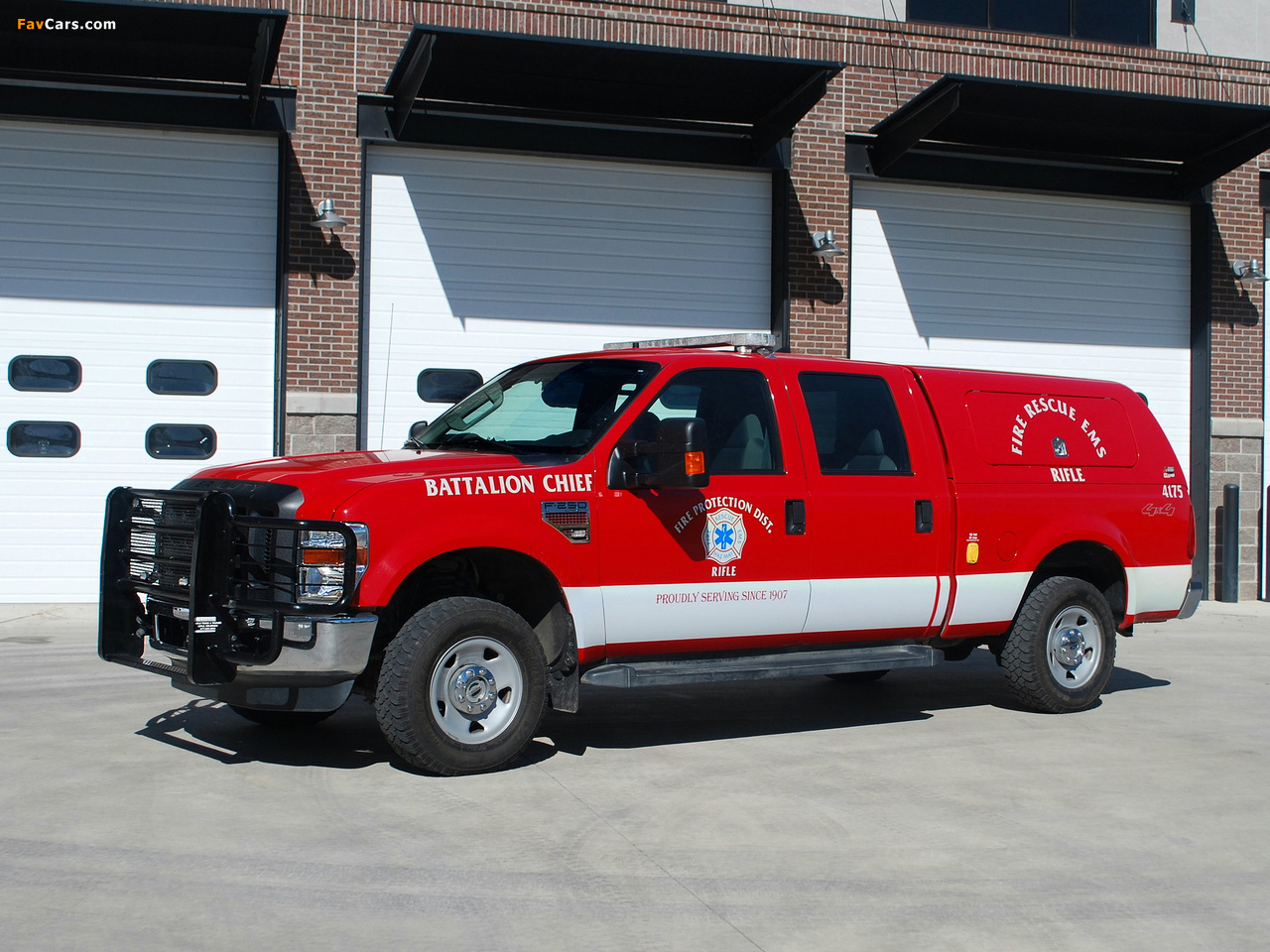 Pictures of Ford F-250 Super Duty Crew Cab Firetruck 2007–09 (1280 x 960)