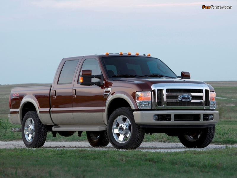 Pictures of Ford F-250 Super Duty Crew Cab 2007–09 (800 x 600)