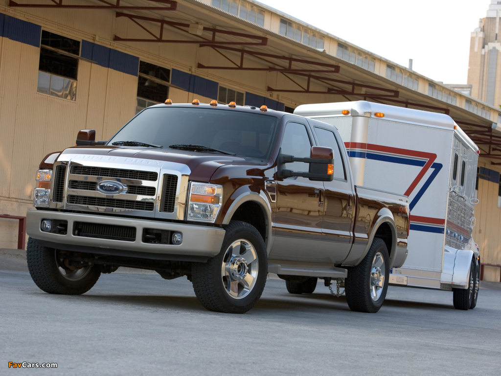 Pictures of Ford F-250 Super Duty Crew Cab 2007–09 (1024 x 768)