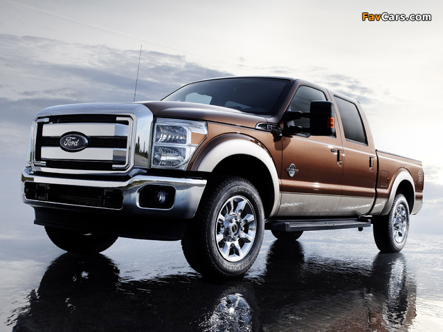 Pictures of Ford F-250 Super Duty Crew Cab 2009–10 (640 x 480)