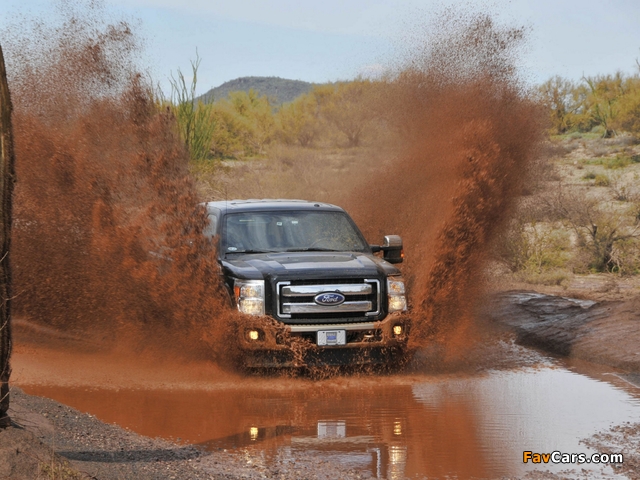 Pictures of Ford F-250 Super Duty FX4 Crew Cab 2010 (640 x 480)