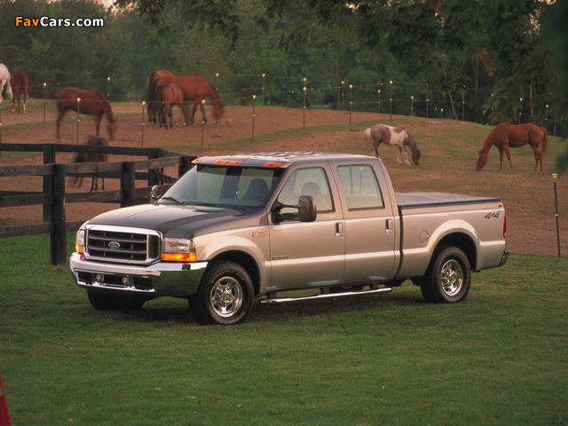 Ford F-250 Super Duty Platinum Edition 2001 wallpapers (640 x 480)