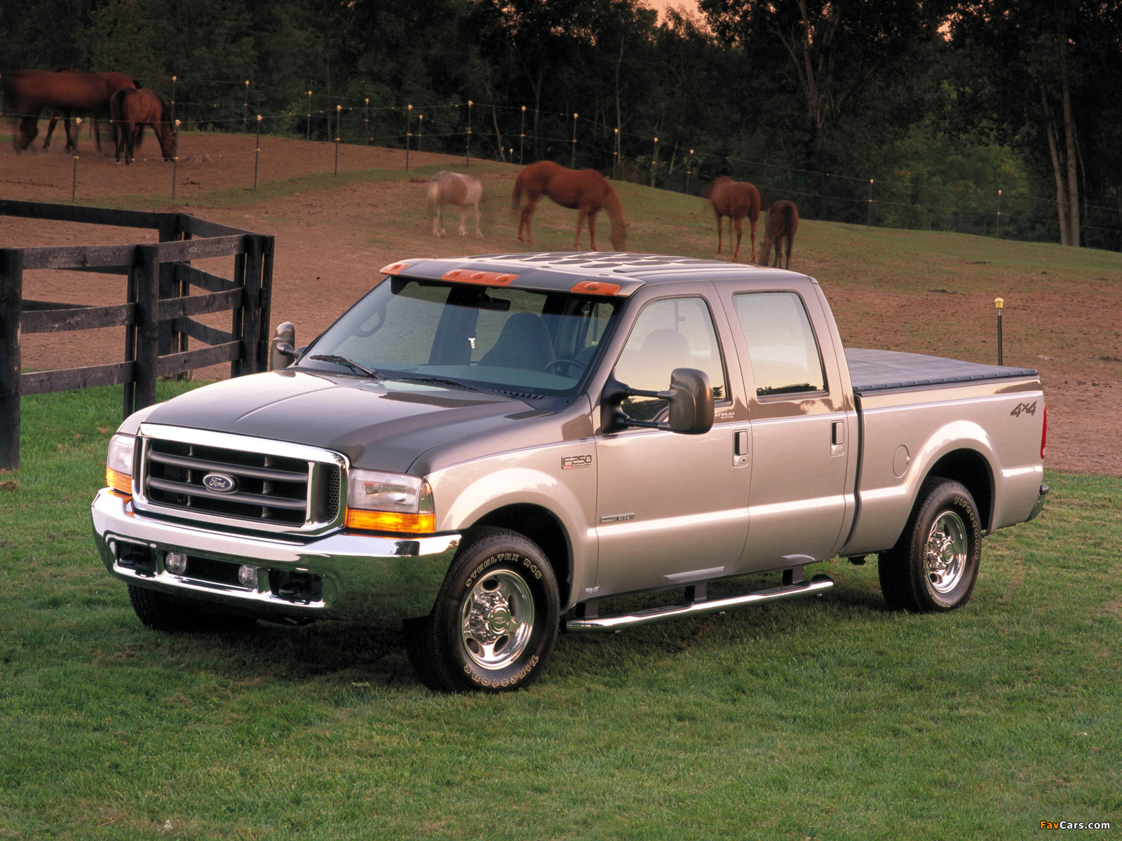 Ford F-250 Super Duty Platinum Edition 2001 wallpapers (1600 x 1200)