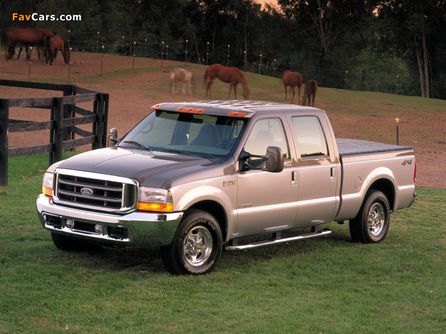 Ford F-250 Super Duty Platinum Edition 2001 wallpapers (640 x 480)