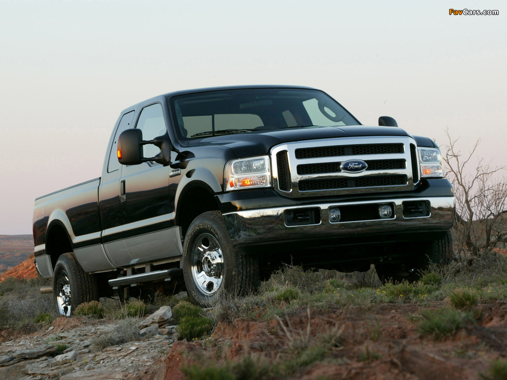 Ford F-250 FX4 2005–07 wallpapers (1024 x 768)