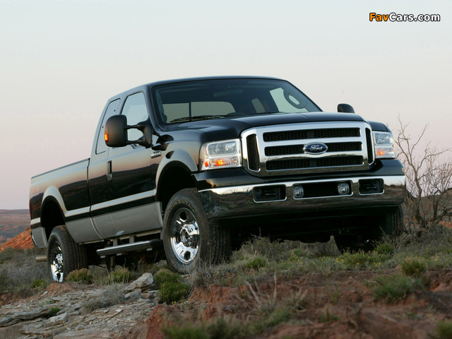 Ford F-250 FX4 2005–07 wallpapers (640 x 480)