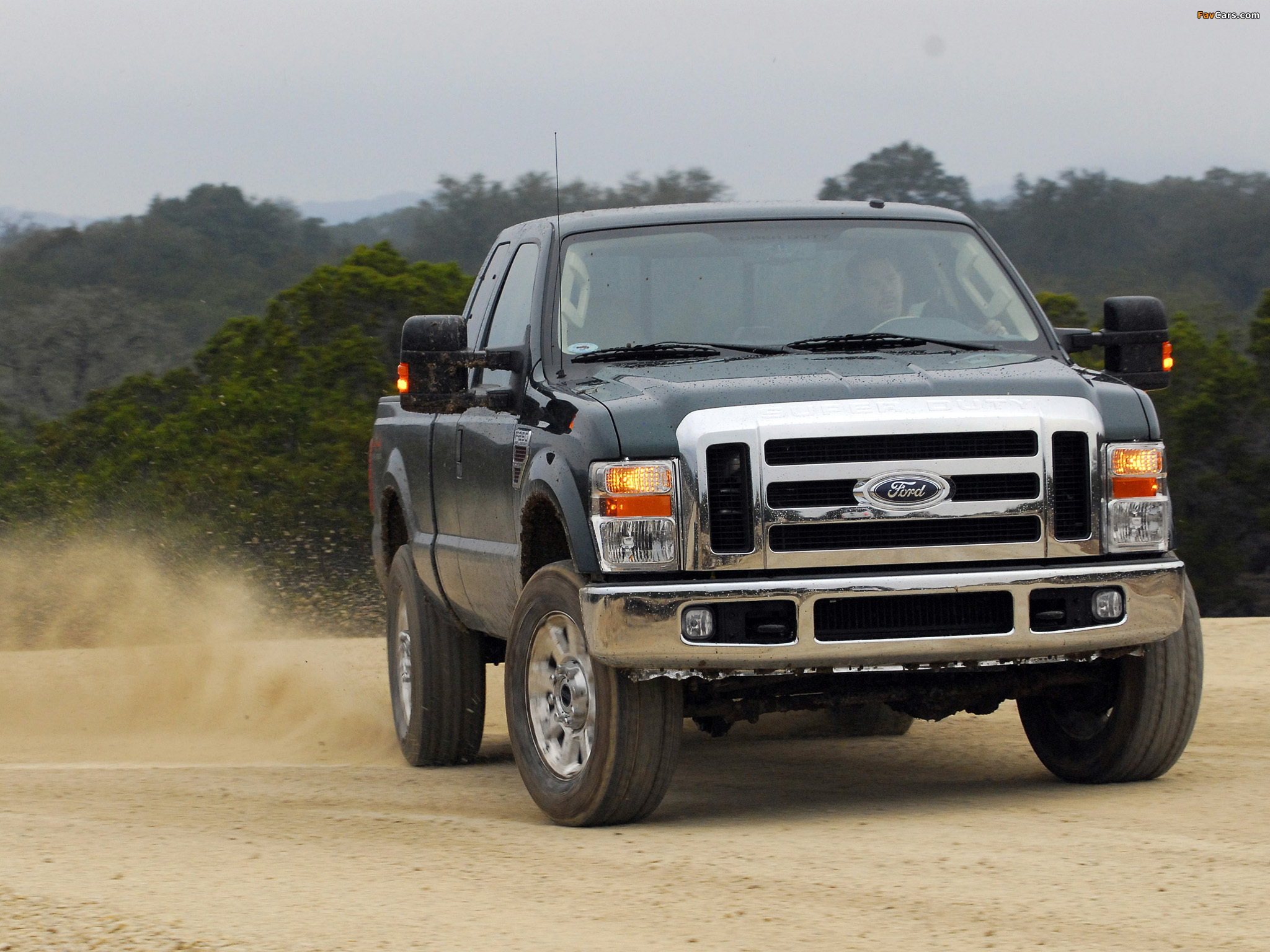 Ford F-250 Super Duty Extended Cab 2007–09 wallpapers (2048 x 1536)